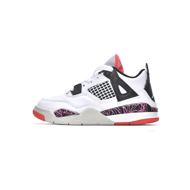 Kid Shoes og Jordan 4 Retro Flight Nostalgia (PS) BQ7669-116