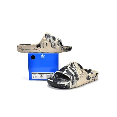 og Adilette 22 Slides Black Grey GX6947 02