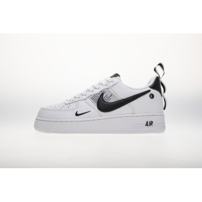 og Air Force 1 Low Utility White Black AJ7747-100 01