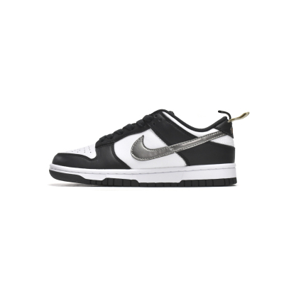 OG Dunk Low Black White Metallic DH9764-001 01