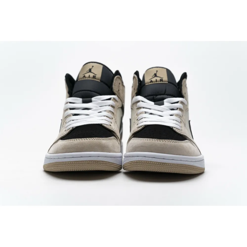og Jordan 1 Mid Barely Orange (W) BQ6472-800