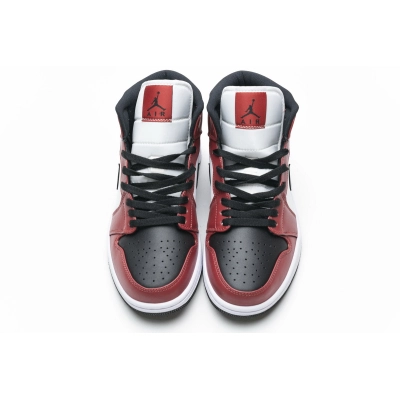 og Jordan 1 Mid Chicago Black Toe (GS) 554725-069 02