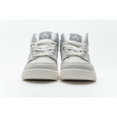 og Jordan 1 Mid Light Bone Grey 582542-003 02