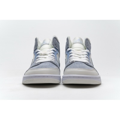 og Jordan 1 Mid Mixed Textures Blue DA4666-100 02