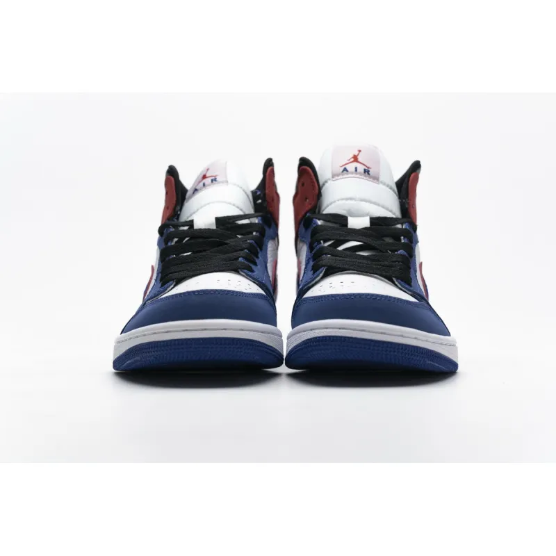 og Jordan 1 Mid Multi-Color Swoosh 852542-146 ,