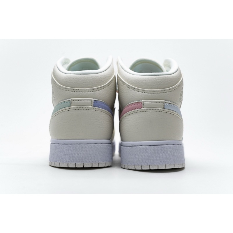 og Jordan 1 Mid Multi-Color Swoosh Phantom (GS) 555112-035