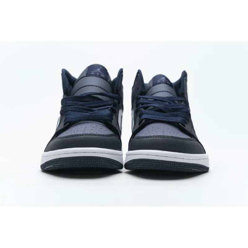 og Jordan 1 Mid Obsidian Sanded Purple 554724-445