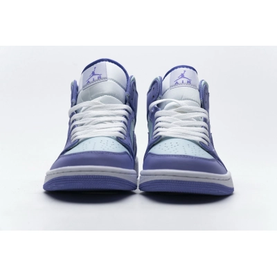 og Jordan 1 Mid Purple Aqua (GS) 554725-500 02