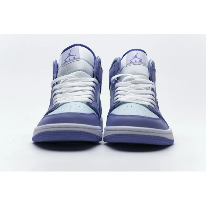 og Jordan 1 Mid Purple Aqua (GS) 554725-500