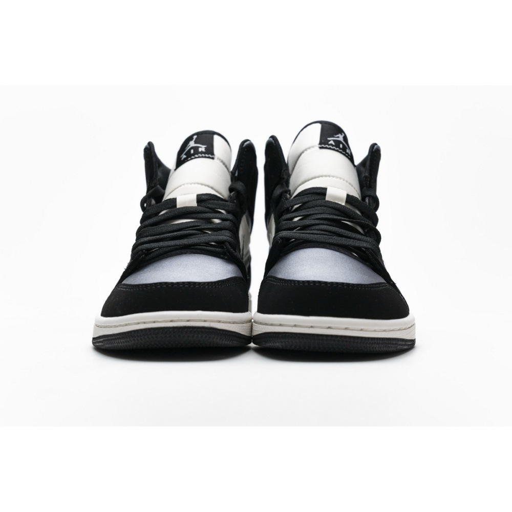 og Jordan 1 Mid Satin Grey Toe 852542-011