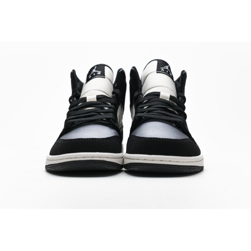 og Jordan 1 Mid Satin Grey Toe 852542-011