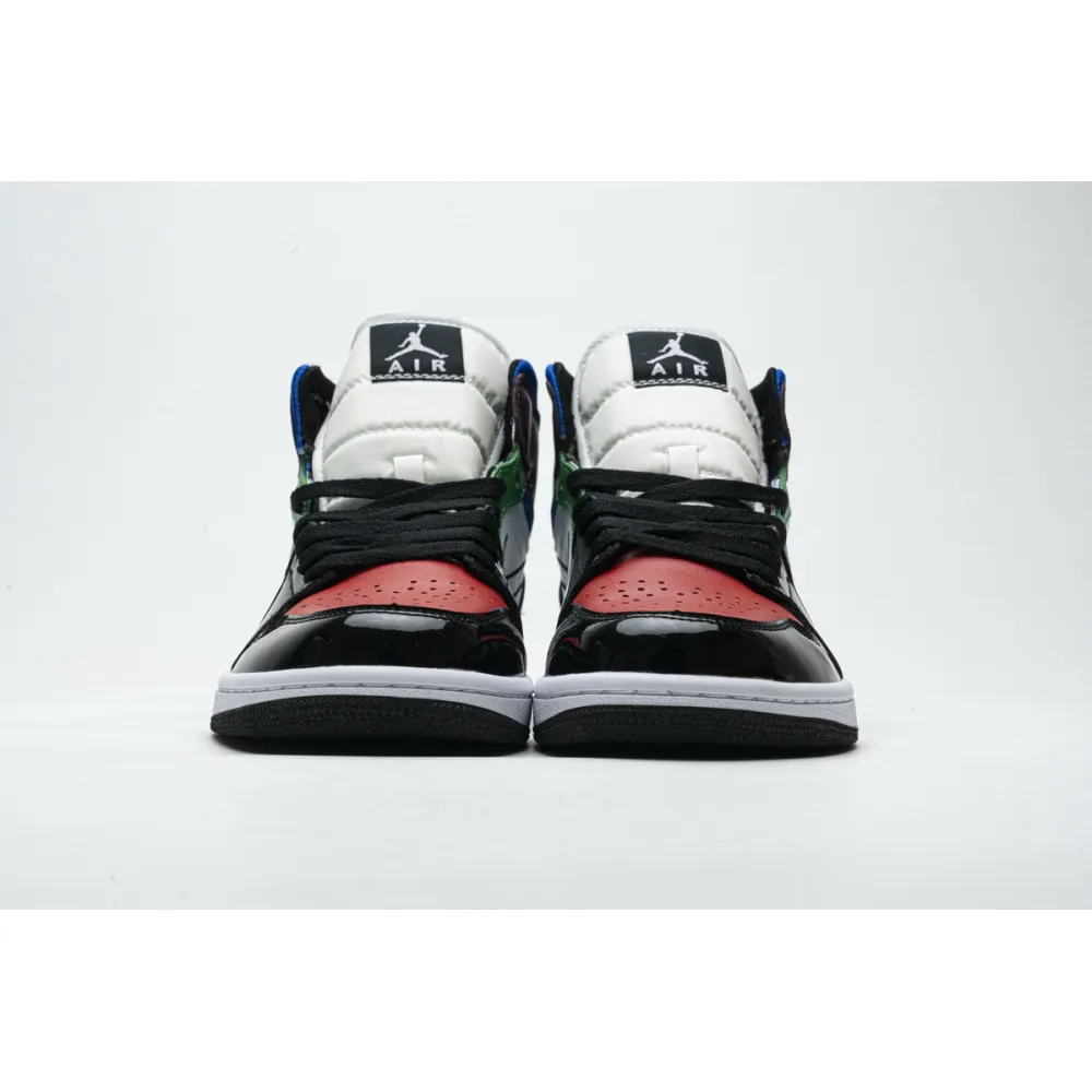 og Jordan 1 Mid SE Black White Multi-Color (W) DB5454-001