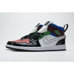 og Jordan 1 Mid SE Black White Multi-Color (W) DB5454-001