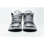 og Jordan 1 Mid SE Disco Metallic Silver (W) CU9304-001