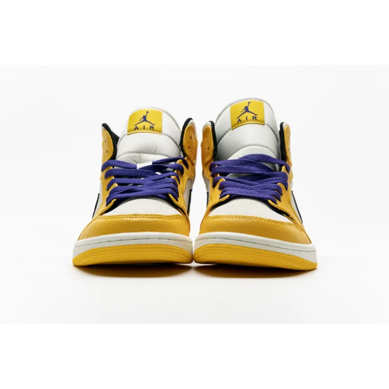 og Jordan 1 Mid SE Lakers 852542-700