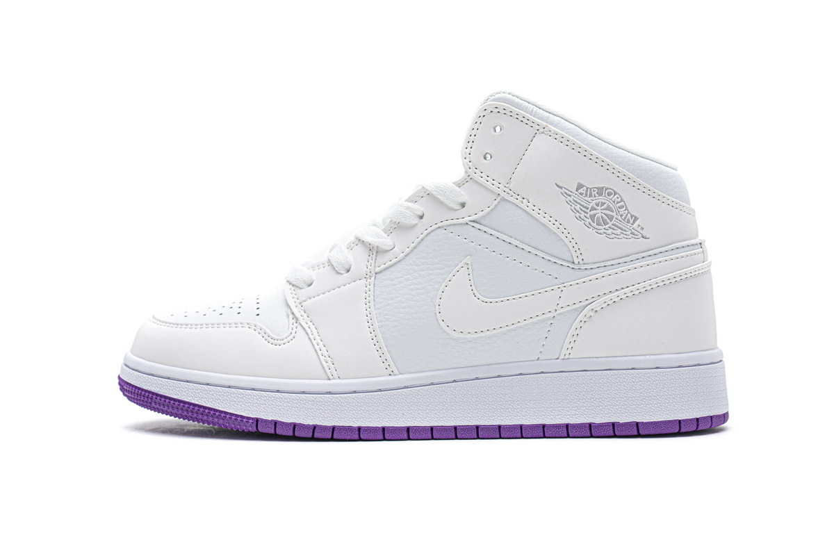 og Jordan 1 Mid SE White Fuchsia Blast 555112-100