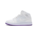 og Jordan 1 Mid SE White Fuchsia Blast 555112-100