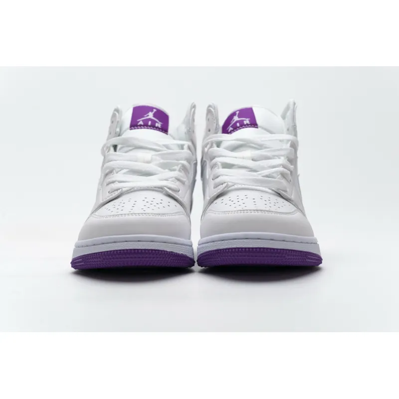 og Jordan 1 Mid SE White Fuchsia Blast 555112-100