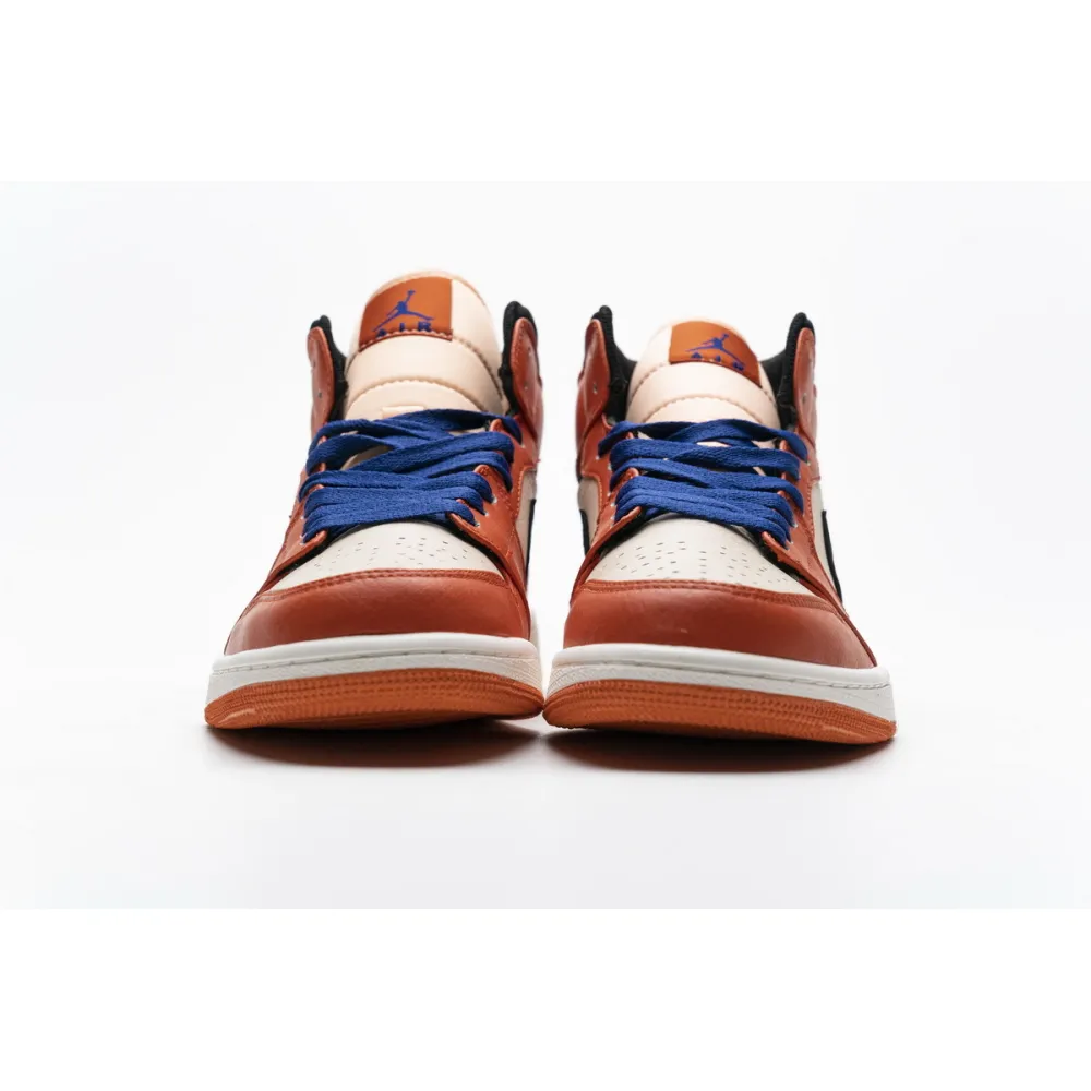 og Jordan 1 Mid Team Orange Black 852542-800