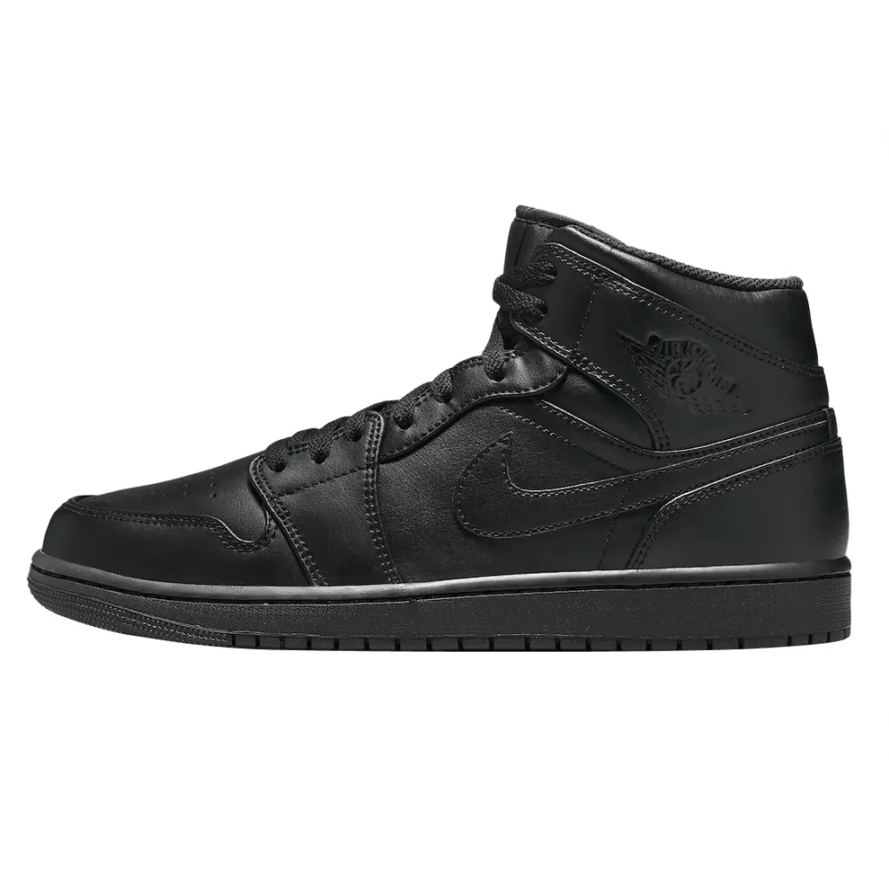 og Jordan 1 Mid Triple Black (2022) 554724-093