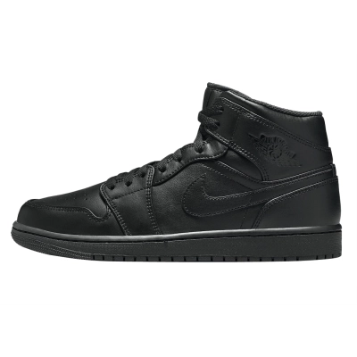 og Jordan 1 Mid Triple Black (2022) 554724-093 01