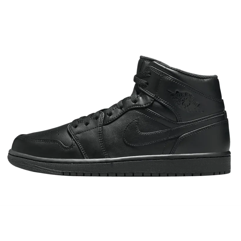 og Jordan 1 Mid Triple Black (2022) 554724-093