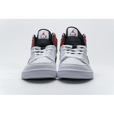 og Jordan 1 Mid White Black Gym Red 554724-116 02