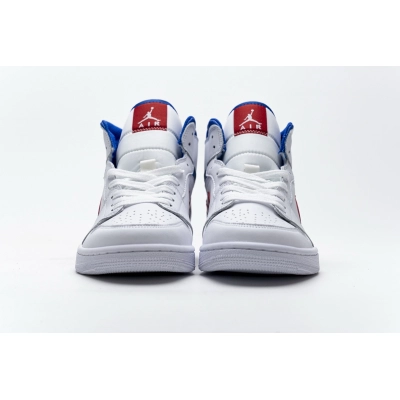 og Jordan 1 Mid White Red Royal (W) BQ6472-164 02