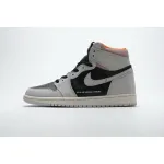 og Jordan 1 Retro High Neutral Grey Hyper Crimson 555088-018