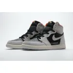 og Jordan 1 Retro High Neutral Grey Hyper Crimson 555088-018