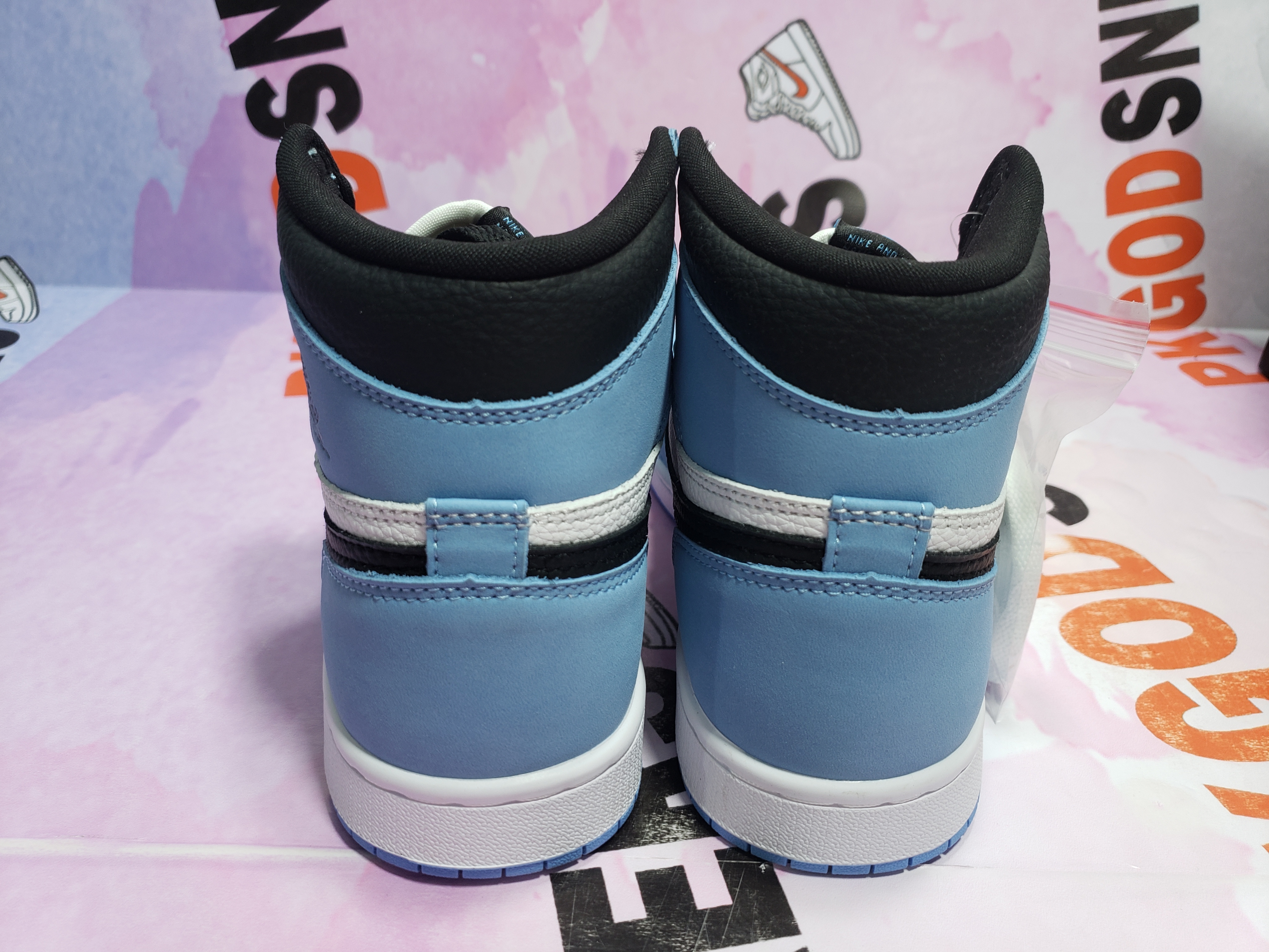 og Jordan 1 Retro High White University Blue Black 555088-134