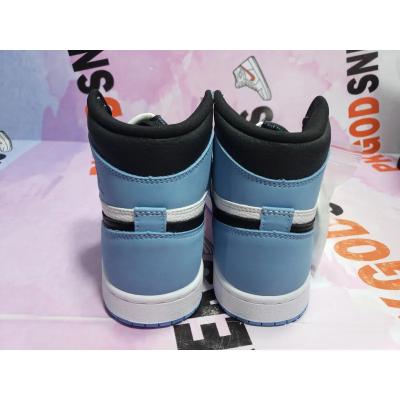 og Jordan 1 Retro High White University Blue Black 555088-134