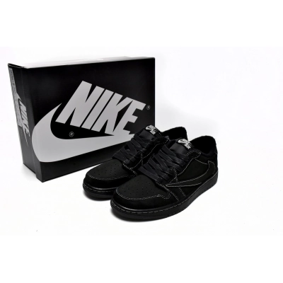 【Flash Sales】 Jordan 1 Retro Low OG SP Travis Scott Black Phantom DM7866-001 02