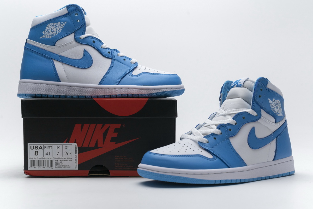 OG Jordan 1 Retro UNC 555088-117