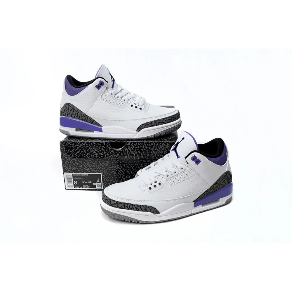 OG Jordan 3 Retro Dark Iris CT8532-105