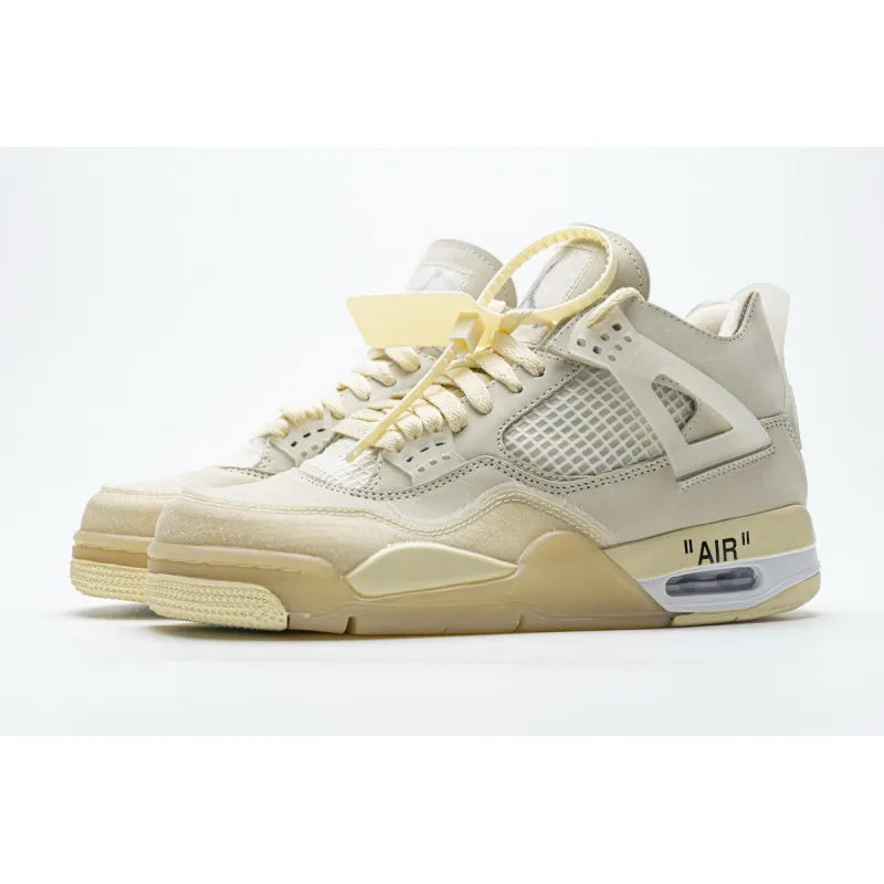 og Jordan 4 Retro Off-White Sail (W) CV9388-100