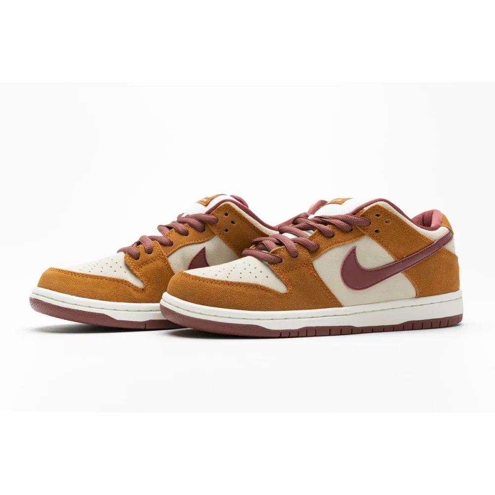 og SB Dunk Low Pro Dark Russet Cedar BQ6817-202