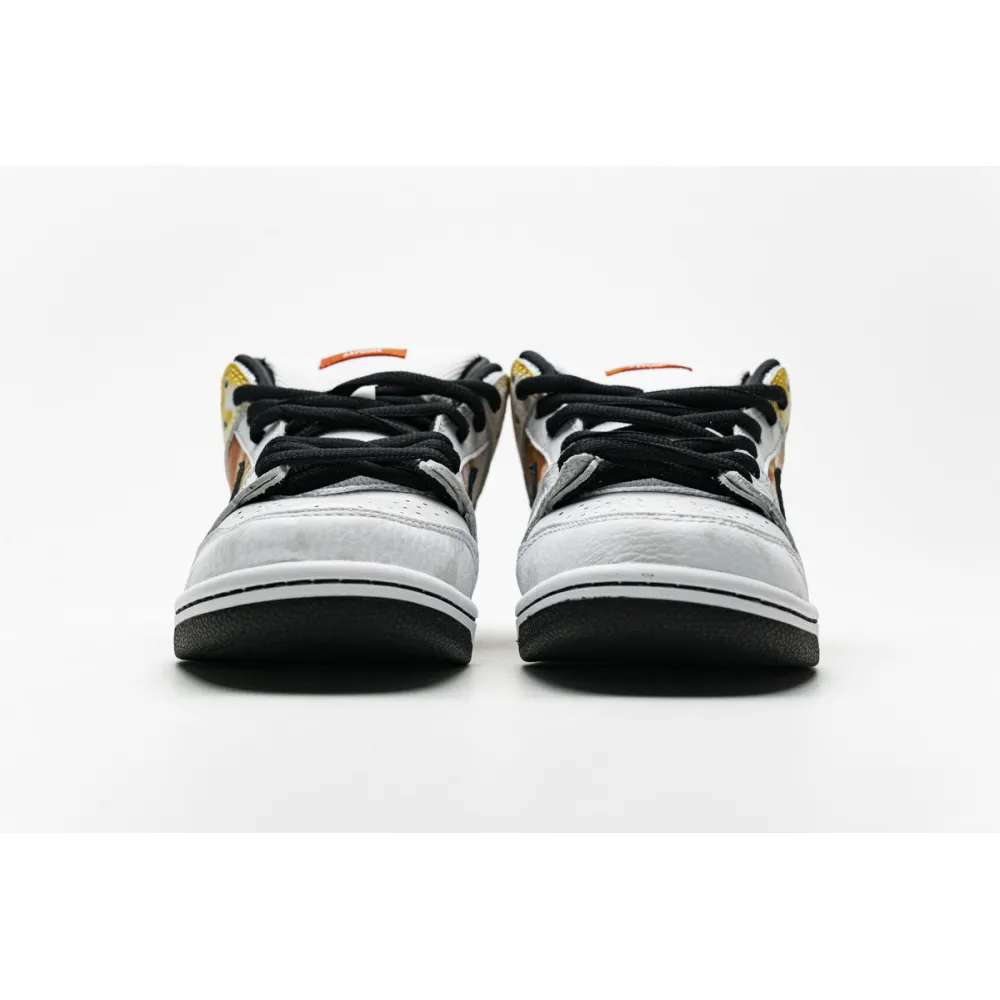 og SB Dunk Low Raygun Tie-Dye White BQ6832-101