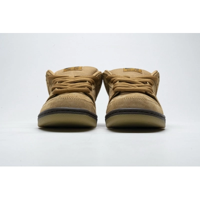 og SB Dunk Low Wheat (2020) BQ6817-204 02