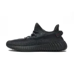 og Yeezy Boost 350 V2 Static Black (Reflective) FU9007