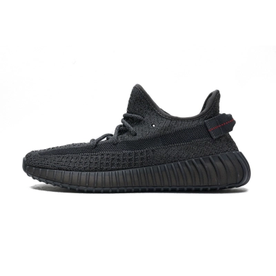 og Yeezy Boost 350 V2 Static Black (Reflective) FU9007 01