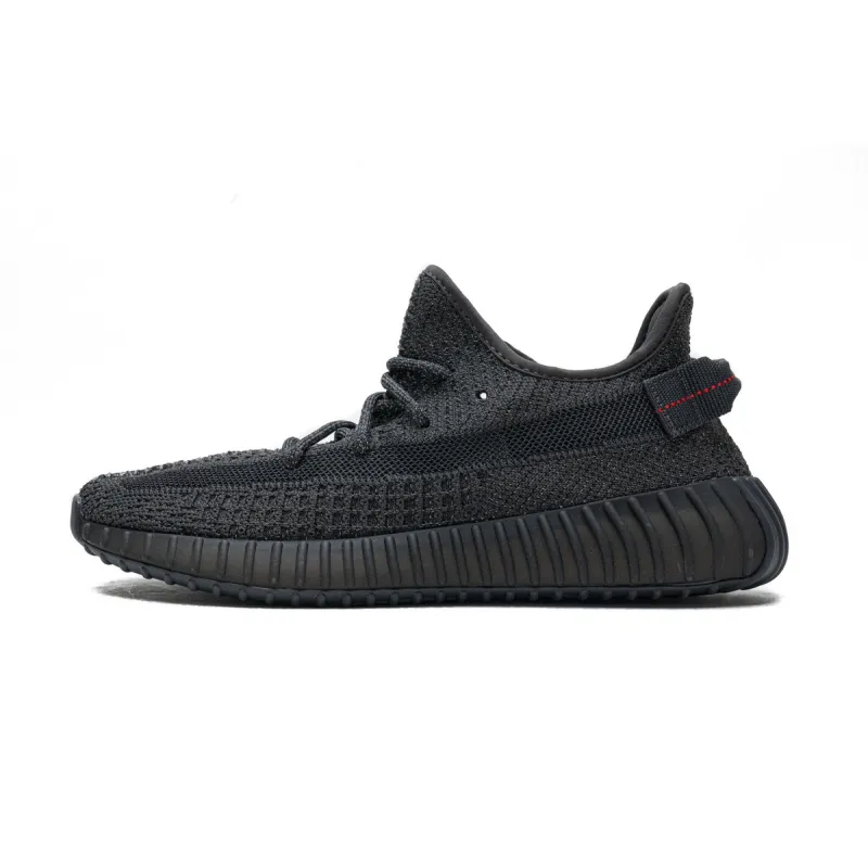 og Yeezy Boost 350 V2 Static Black (Reflective) FU9007