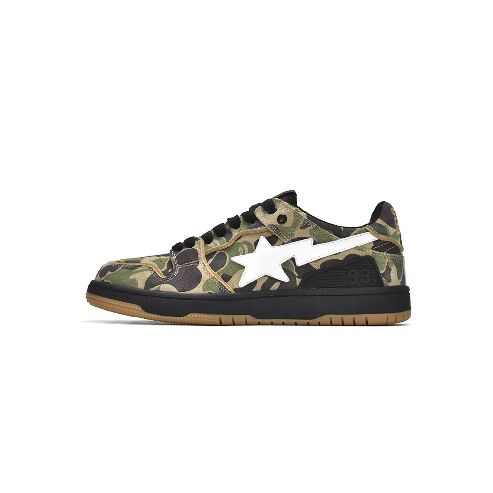 PKGoden A Bathing Ape Bape SK8 Sta ABC Camo Green 