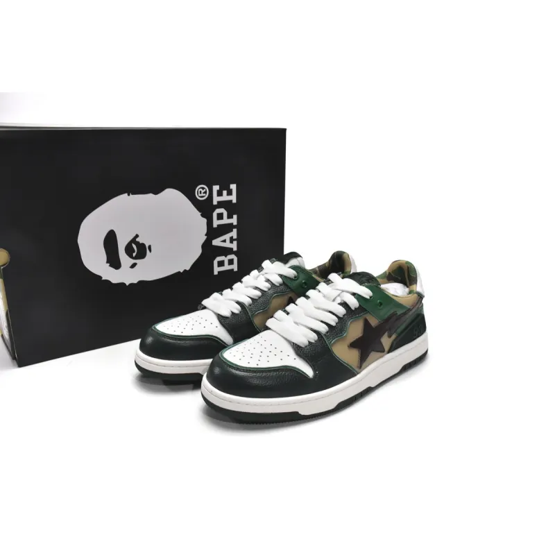 PKGoden A Bathing Ape Bape SK8 Sta ABC Camo Green (2022)  1I30-291-005/1I30-191-006