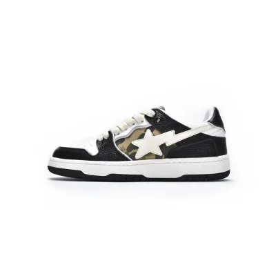 PKGoden A Bathing Ape Bape SK8 Sta Black  01