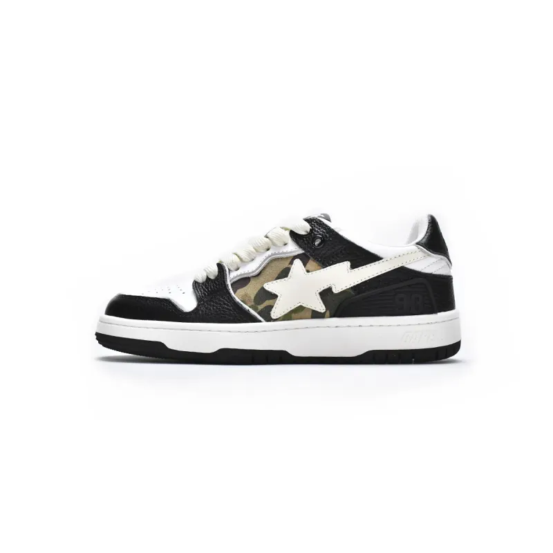 PKGoden A Bathing Ape Bape SK8 Sta Black 