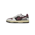 PKGoden A Bathing Ape Bape SK8 Sta Vintage White Red