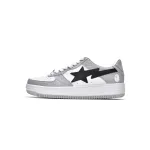 PKGoden A Bathing Ape Bape Sta Low Grey Black 1H70-291-002