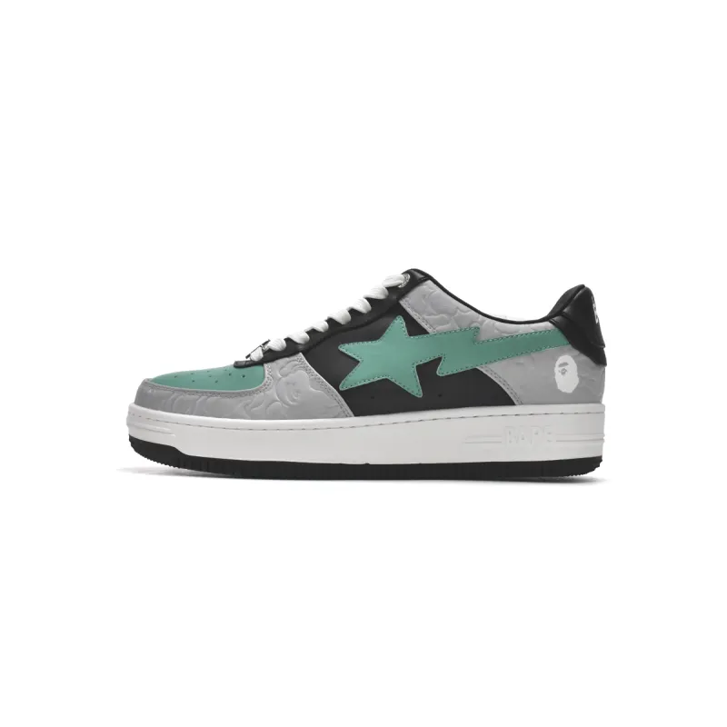 PKGoden A Bathing Ape Bape Sta Low Grey Green 001FWH701002_GRN_A / 1H70-291-002