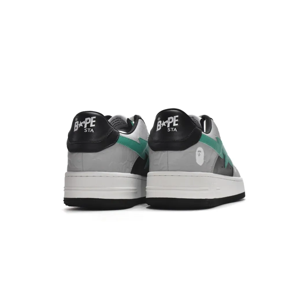 PKGoden A Bathing Ape Bape Sta Low Grey Green 001FWH701002_GRN_A / 1H70-291-002